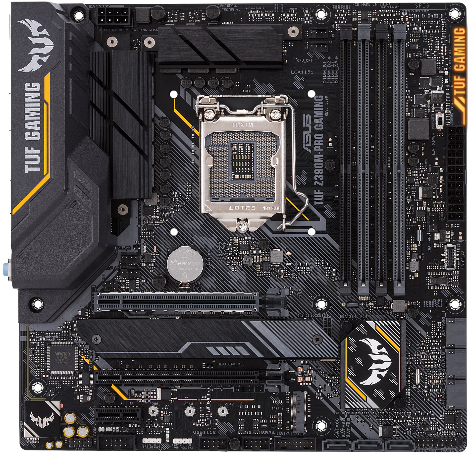 Asus TUF Z390M-Pro Gaming - Motherboard Specifications On